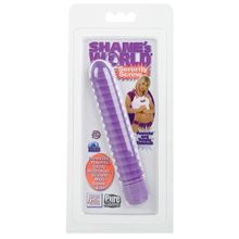 California Exotic Novelties Фиолетовый спиральный вибратор Sorority Screw - 12,75 см.