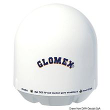 Osculati Glomex Rhea satellite TV antenna, 29.923.41