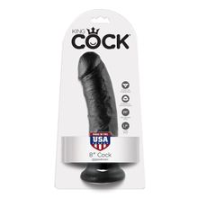 Pipedream Чёрный фаллоимитатор 8  Cock - 20,3 см. (черный)