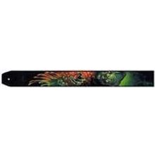 2G4-05 Ремень для гитары. Двухслойная кожа, 77мм, АМС