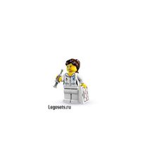 Lego Minifigures 8683-11 Series 1 Nurse (Медсестра) 2010