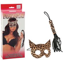 Набор из леопардовых маски и плети TERA PATRICKS PLAY KIT 7606-00BXSE
