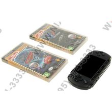 SONY [PSP-E1008CB Charcoal Black+Тачки2,Gran Turismo] PlayStation Portable Street