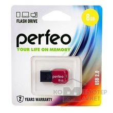 Perfeo USB Drive 8GB M02 Black PF-M02B008