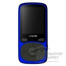 Digma 363324 Плеер Flash  B3 8Gb синий 1.8" FM microSD