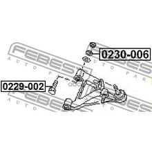 Эксцентрик Nissan Sunny B14 1994.01-1999.08 [Jp] Febest арт. 0230006