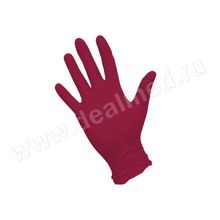 Перчатки нитриловые диагностические (смотровые) нестерильные (неопудренные) NitriMax красные, размер S (Арт. NitriMax-S), Россия