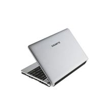 Нетбук Gigabyte M1005M 10.1" Atom N570(1.66Ghz) 2048Mb 320Gb Intel Graphics Media Accelerator 3150 256Mb WiFi BT Cam Win7Str