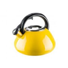 Эмалированный чайник Granchio Colorito Limone Bollitore 88628, 2,6 л
