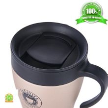 Термокружка Creative Cafe Style 330 мл, розовый