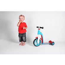Самокат-беговел Scoot & Ride Highway Baby сине-оранжевый