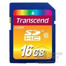 Transcend SecureDigital 16Gb  TS16GSDHC10