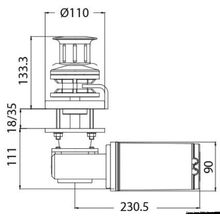 Osculati Verricello ITALWINCH Smart R1 700W, 02.413.03