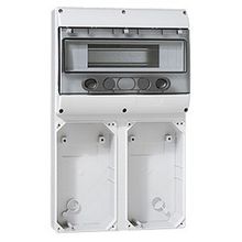 P17 Осн.щит.12мод.+2лиц.пан.4роз.16А 220х125 IP66 | код 057708 | Legrand