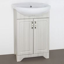 Тумба с раковиной Style Line Олеандр-2 55 Люкс, рельеф пастель