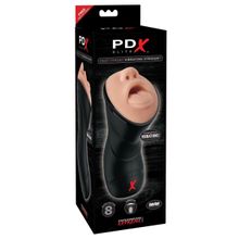 Мастурбатор-ротик Deep Throat Vibrating Stroker