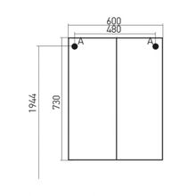 Mixline Мебель для ванной Мираж 60 L