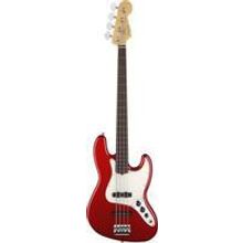 AMERICAN STANDARD JAZZ BASS FRETLESS RW MYSTIC RED