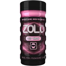 Zolo Мастурбатор ZOLO DEEP THROAT CUP (розовый)