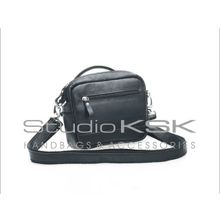 Studio KSK Маленькая черная сумка женская для документов 7501
