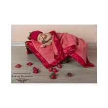 SwaddleDesigns большой Puff Circles Pastel Blue