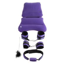 Набор для бондажа Purple Pleasure Bondage Set фиолетовый с черным