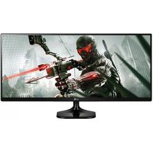 Монитор LG 34UM57, 2560x1080, 5M:1, 300cd m^2, HDMI, DP, 5ms, AH-IPS, черный, с колонками