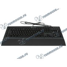 Клавиатура Corsair "K55 RGB" CH-9206015-RU, подсветка, черный (USB2.0) (ret) [138011]