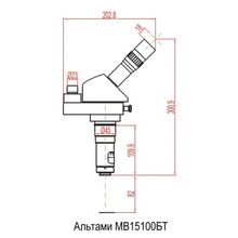 Моновидеомикроскоп Альтами МВ15100БC