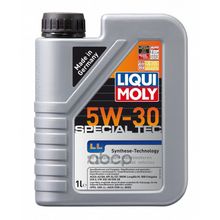 Liqui moly 5w-30 Sl Cf Special Tec Ll 1л (Нс-Синт.Мотор.Масло) 5w-30 Sl Cf  Special Tec Ll 1l