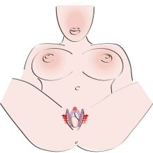 Фиолетовый гибкий фаллоимитатор Intimate Spreader для G-стимуляции (71364)