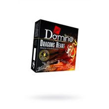 Презервативы Domino Premium Dracons Heart апельсин, кокос и фрукты 3 шт