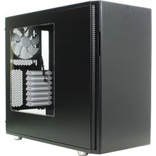 Корпус  Miditower Fractal Design   FD-CA-DEF-R5-BK-W   Define R5 Black ATX  без  БП,  с окном