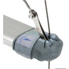 Osculati Spreader boot in natural leather 122-154 mm, 57.493.04