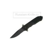 Нож складной Nemesis Black Titanium (сталь D2)