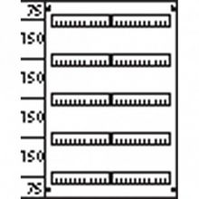 Пластрон с прорезями 2ряда 5 реек-150 |  код. AS 225 |  ABB