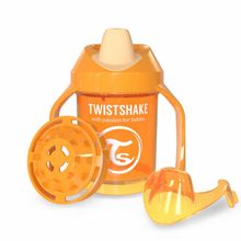 Twistshake Поильник Twistshake Mini Cup. 230 мл. Оранжевый (Sunbeam). Возраст 4+m. Арт. 78050 78050