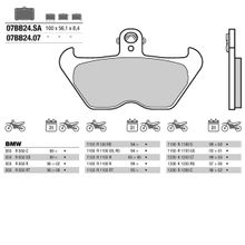 BREMBO Тормозные колодки BREMBO 07BB2407