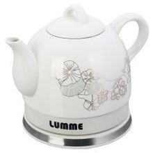 чайник Lumme LU-241, цветы, 1 л, керамика