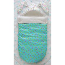 LovelyCare Конверт на выписку Стрекоза бирюза весна осень + бант 100510