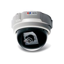 Камера купол внутр.,acti h.264 high profile mjpeg, 1Мп, cmos, только poe, фикс. объектив f3.6mm f2.0, 30 к с при 1280 x 720 (d51)