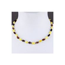 Бусики-Колечки Бусы Янтарь "Кристалл" арт. НЯН-п653