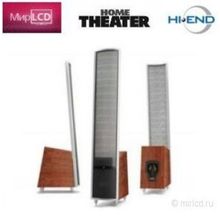 Martin Logan Theos High Gloss Dark Cherry Black Aluminum