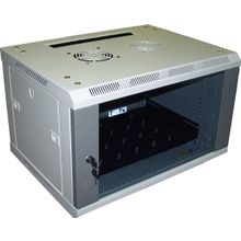 TWT-CBW2-12U-6x4 Шкаф настенный 2, 12U 600x450, стеклянная дверь