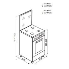 Ardesia Газовая плита Ardesia D 662 RNS