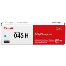 Тонер Картридж Canon 045 H C 1245C002 голубой (2200стр.) для Canon i-SENSYS MF630