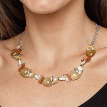 Колье под серебро, Laetitia Moreau (арт. 72797-4)