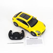 Радиоуправляемая машина Rastar Porsche Macan Turbo Yellow 1:14 - 73300-Y