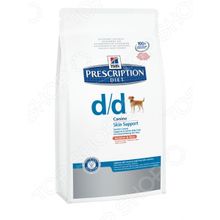 Hills D D Prescription Diet Canine с лососем и рисом