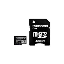 Карта памяти Transcend  micro SDHC 16 Гб Class 4 (TS16GUSDHC4)
